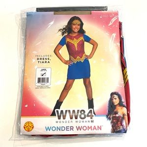 RUBIES New Girls Large (12-14) Wonder Woman WW84 Dress Up Halloween Costume WW6